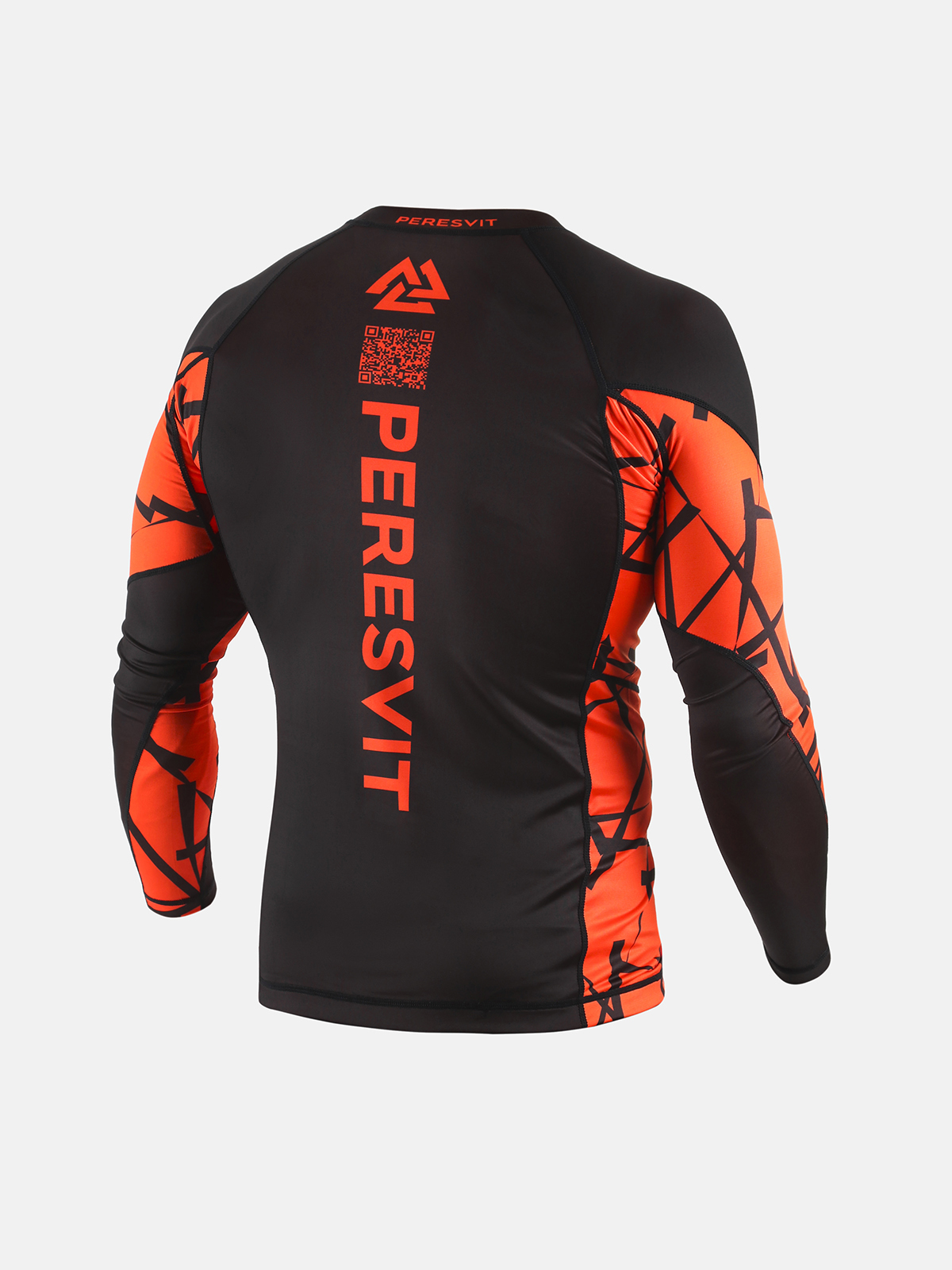 Peresvit Rival Rashguard Orange Longsleeve, Photo No. 2